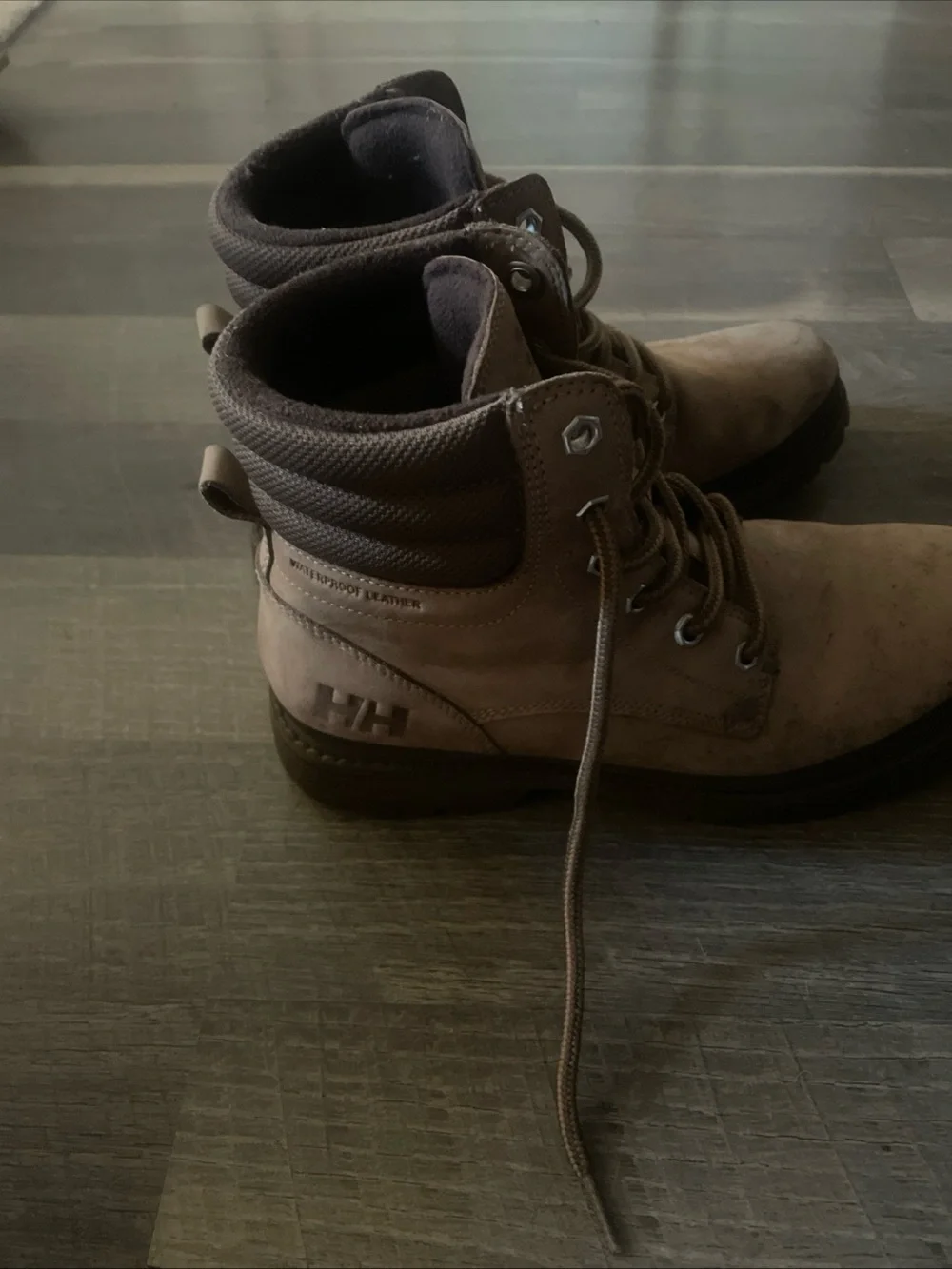 Helly‎ Hansen Men's Tan/Brown Lace-Up Work Boots Size 9